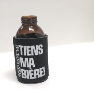 Refroidisseur à bière en mousse isotherme « Tiens ma bière »