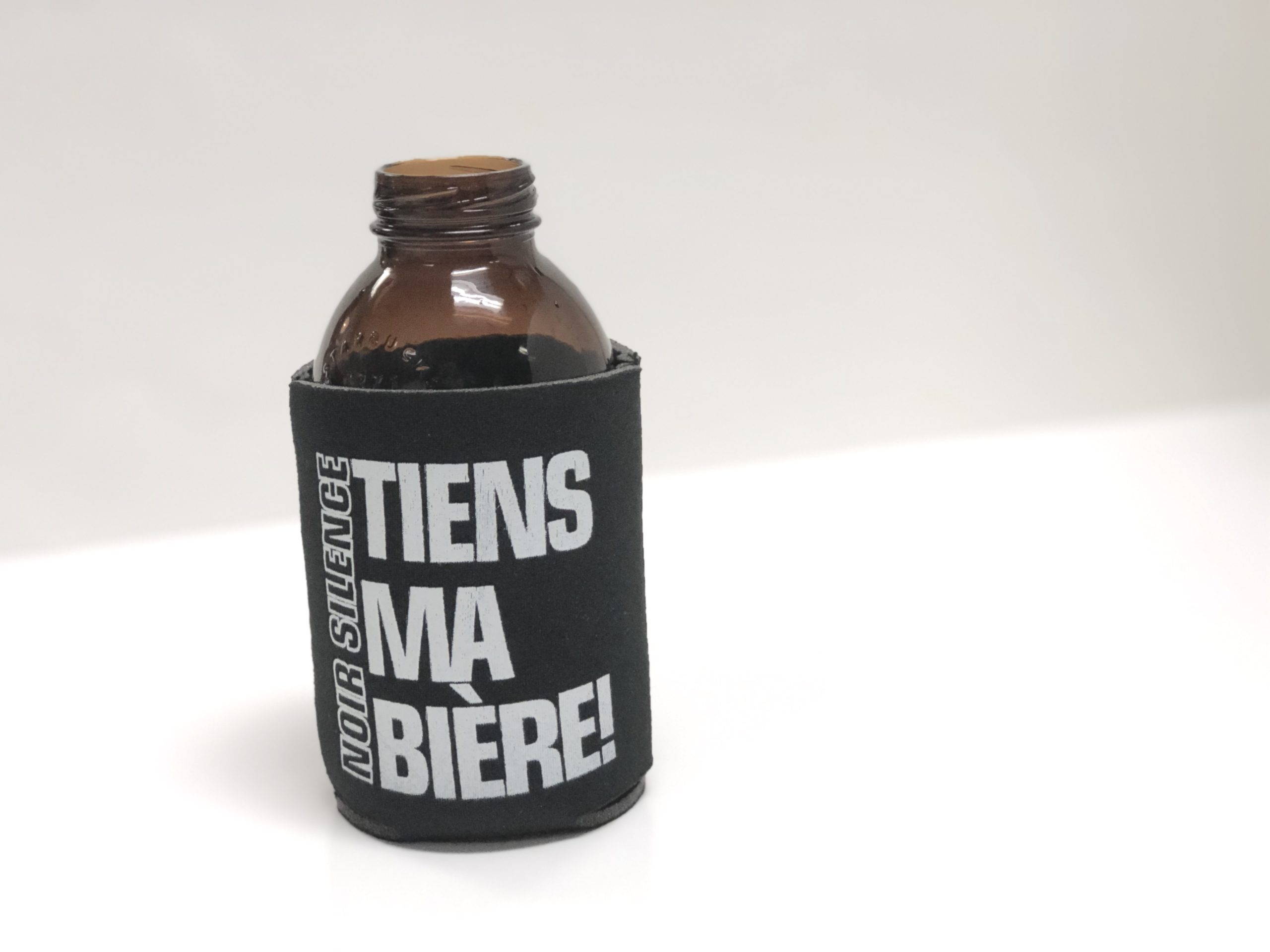Refroidisseur à bière en mousse isotherme « Tiens ma bière »